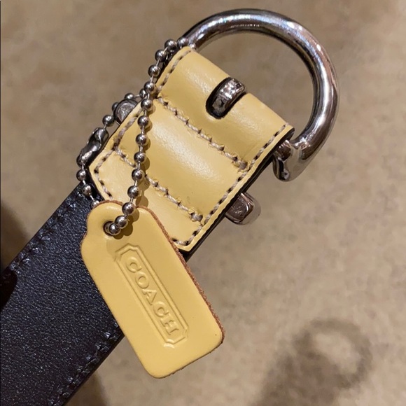 Coach Genuine Leather Belt SMALL - Picture 4 of 8